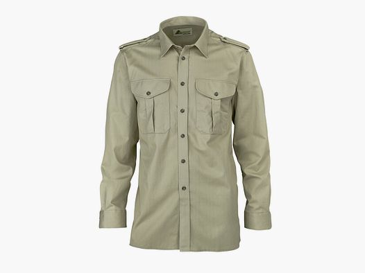 Skogen Camisa de Servicio Forestal para Hombres, Manga Extra Larga