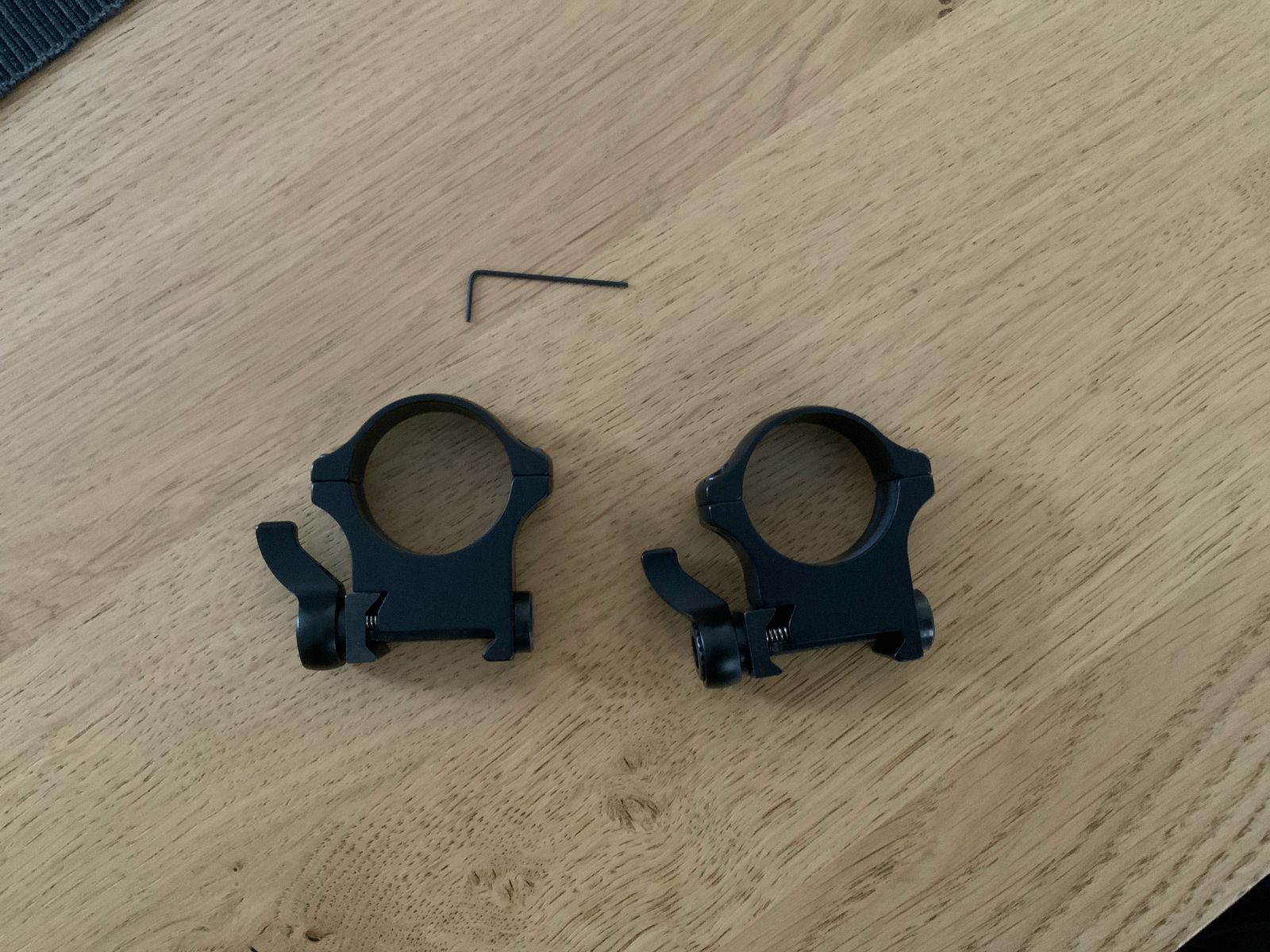 Recknagel ERA Aufkippmontage mit Hebel, 30mm Ringdurchmesser, 14mm Bauhöhe