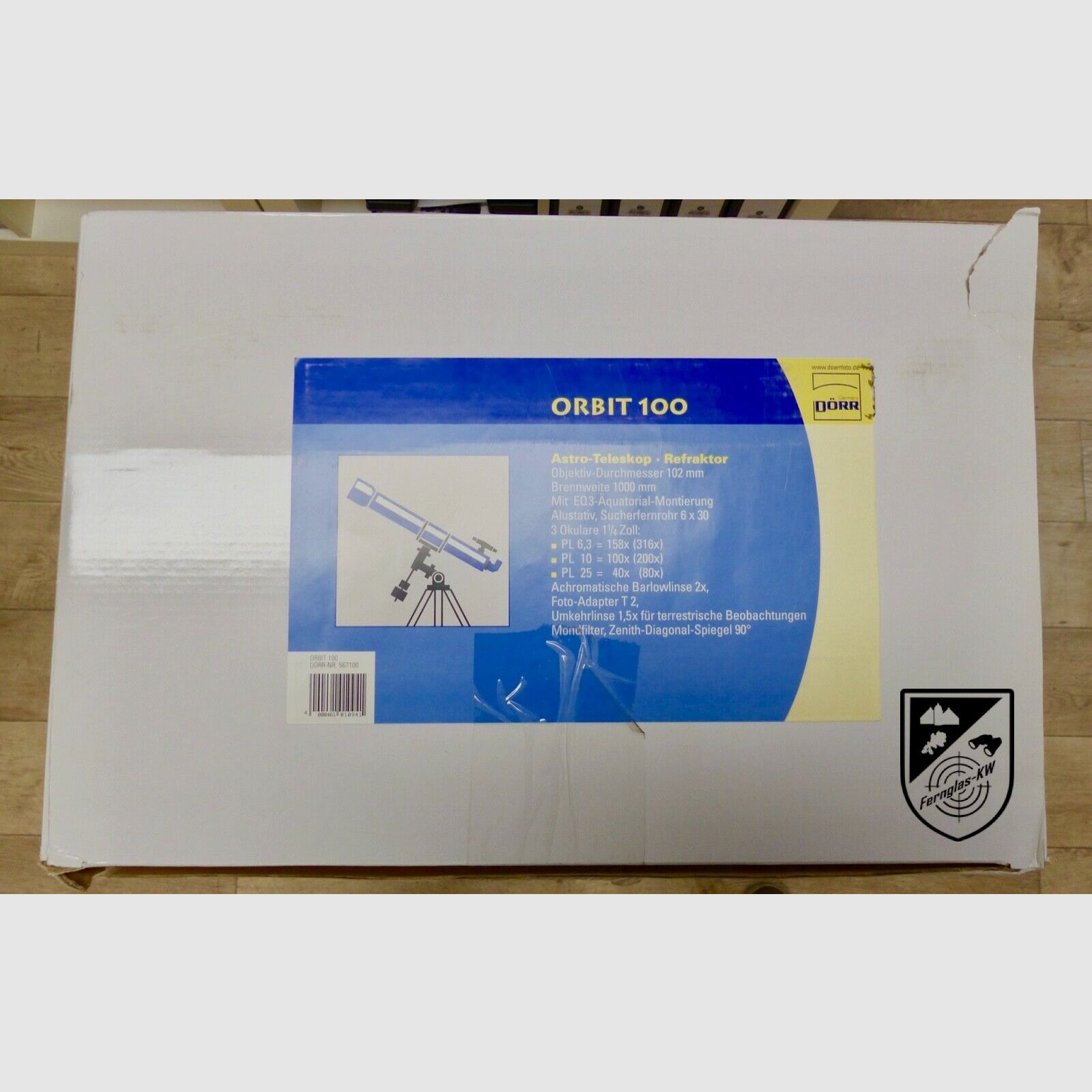 Dörr 567100 TELESCOPIO A SPECCHIO Orbit 100