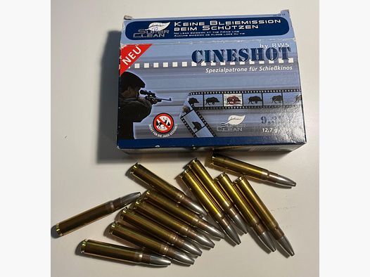 Munition Cineshot RWS 9,3x62 fürs Schießkino