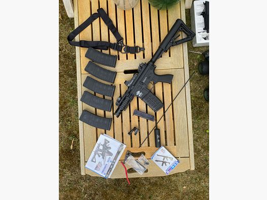 Airsoft Ausrüstung – G&G Firehawk HC05 + Zubehörpaket