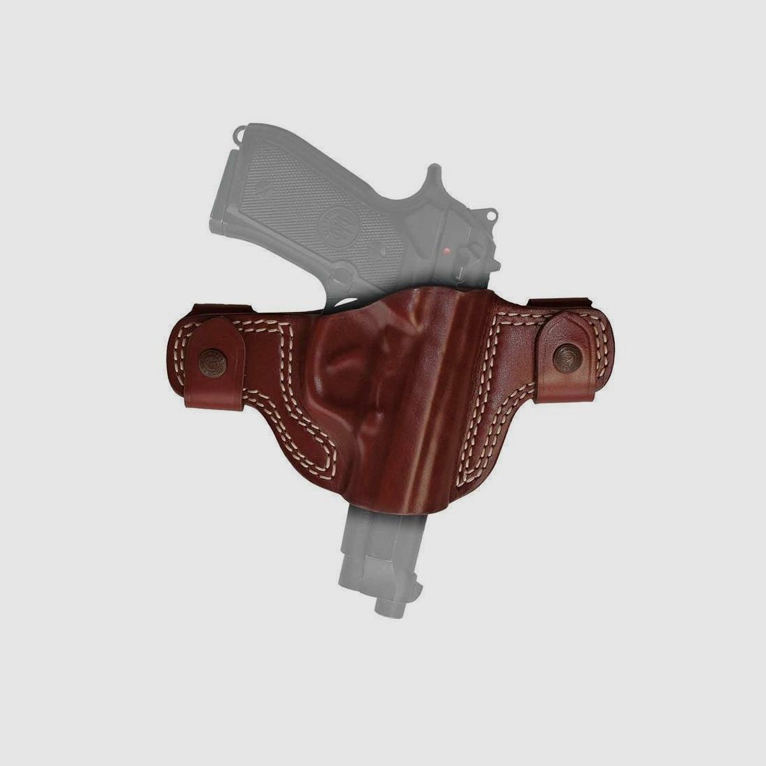 Double Snap Schnellziehholster Colt 1911/Gov.,Para Ordnance P14/P16,S&W 1911,Springfield 1911,Browning HP Braun Linkshänder