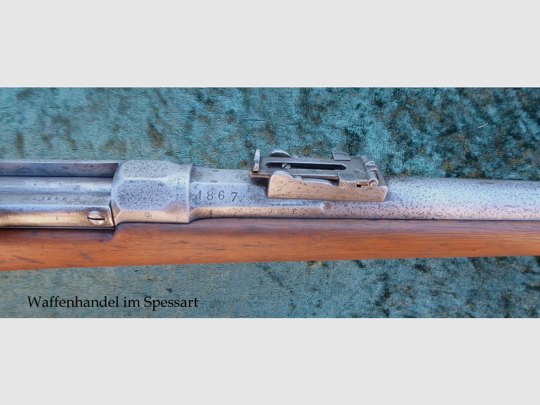 Karabin zapalnikowy Chassepot Mle 1866 cahen-Lyon 1867.