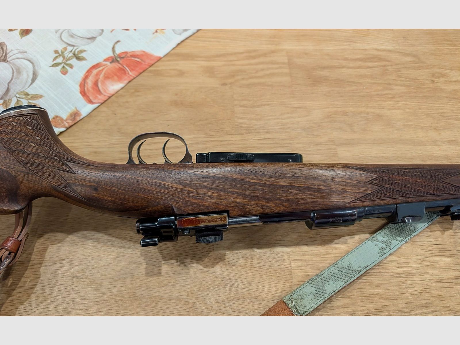 Heym Mauser 98 – Kal. 8x57 IS – Deutscher Stecher – SEM-Füße – Ex-Justizverwaltung, Bild 5 von 6