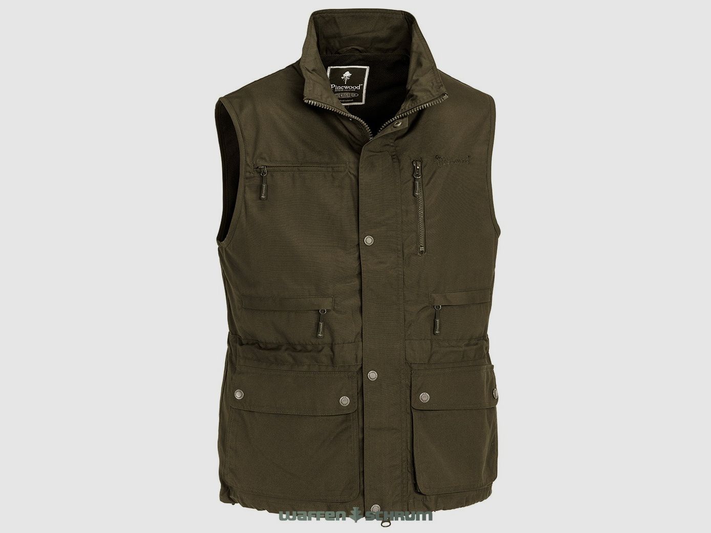 Pinewood Weste Tiveden  Dark Olive