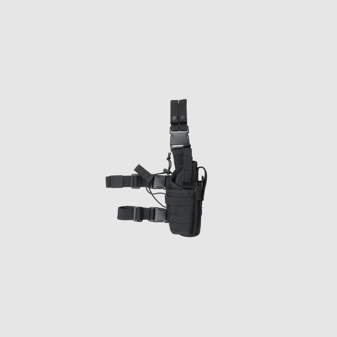 2-Ways Carrying Type Tactical Drop Leg Holster - Black [8FIELDS]
