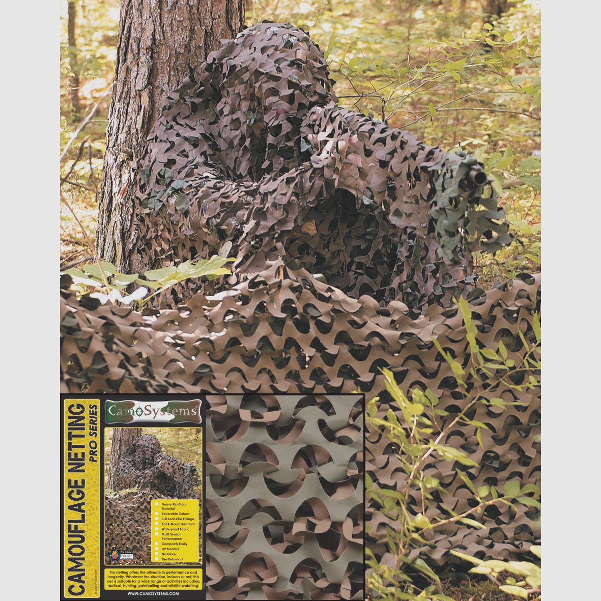 Filet de camouflage en PVC