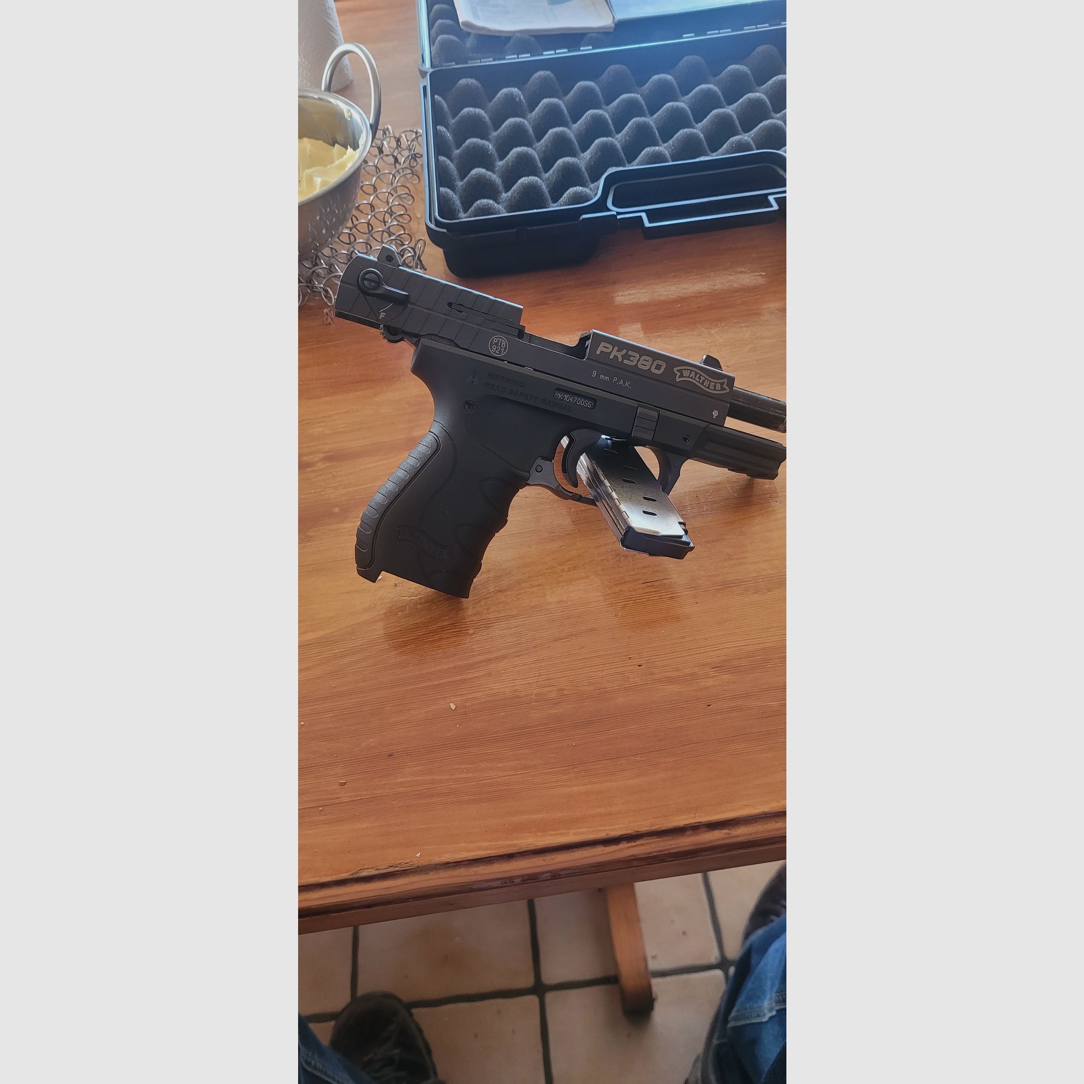 Schreckschusspistole Walther PK 380