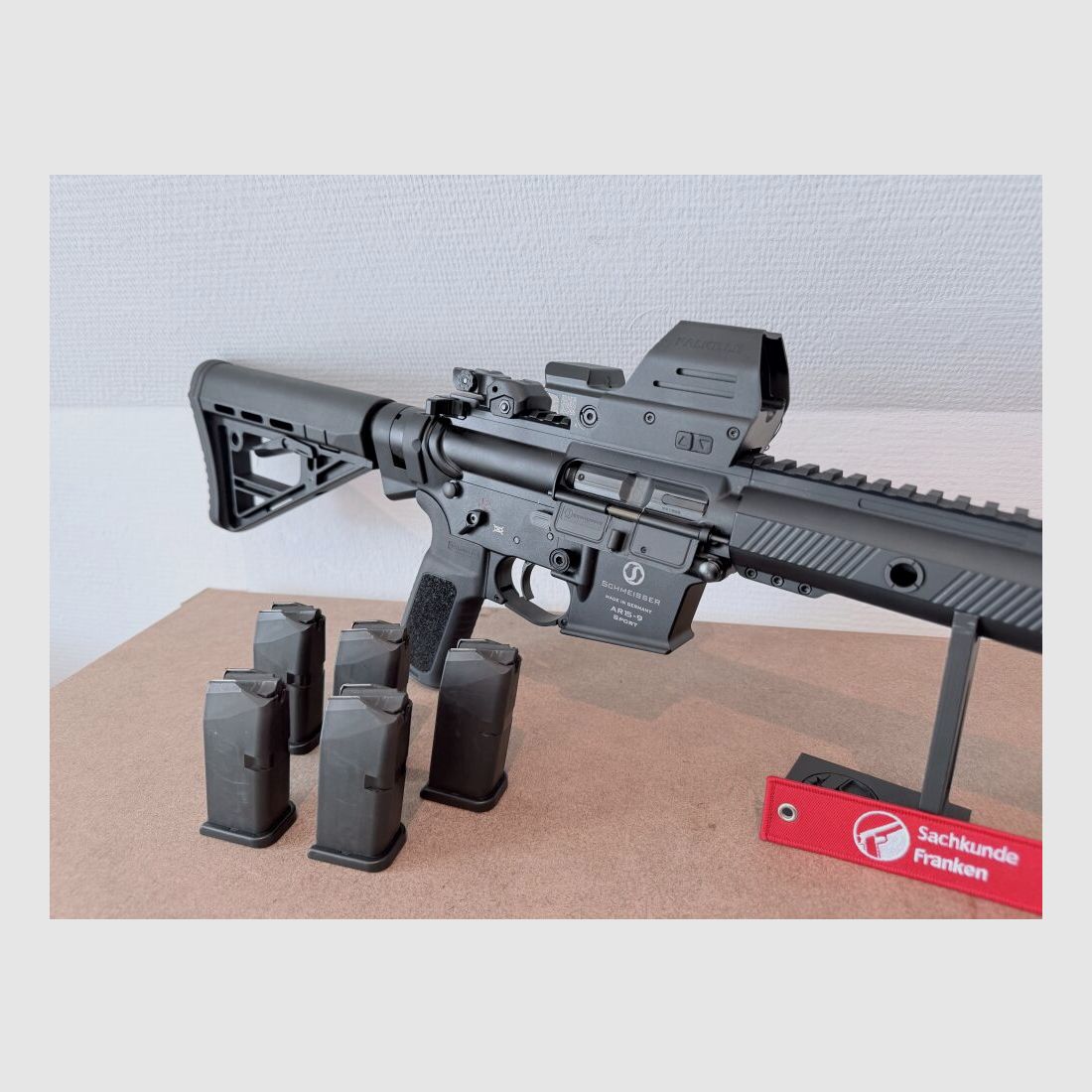 Schmeisser AR15-9 Sport M – FALKE LE – 5 Chargeurs