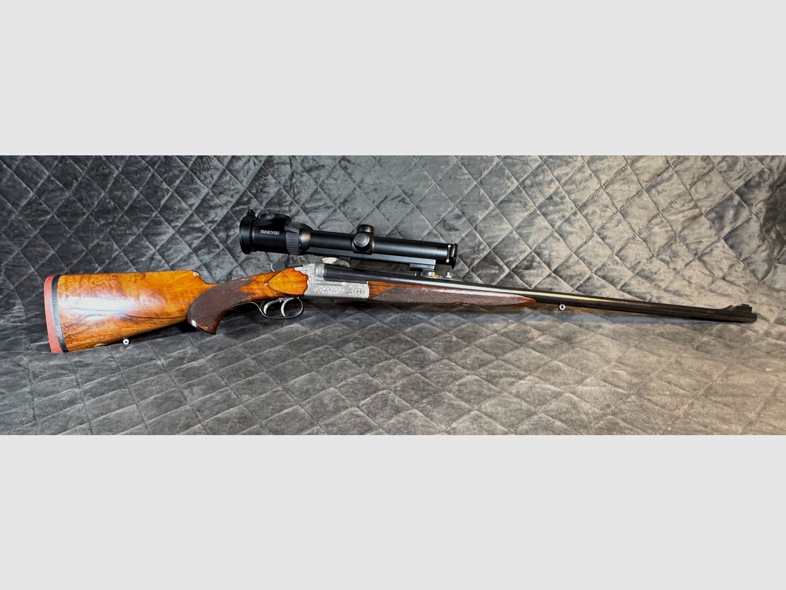 Doble rifle Hambrusch Ferlach 9,3x74R Swarovski Z6i TOP!