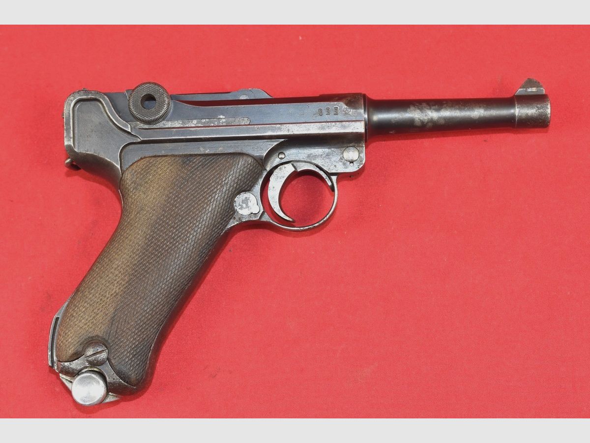 #8589 Luger-Pistole P08, Baujahr 1916, Kal. 9x19, Bild 3 von 35