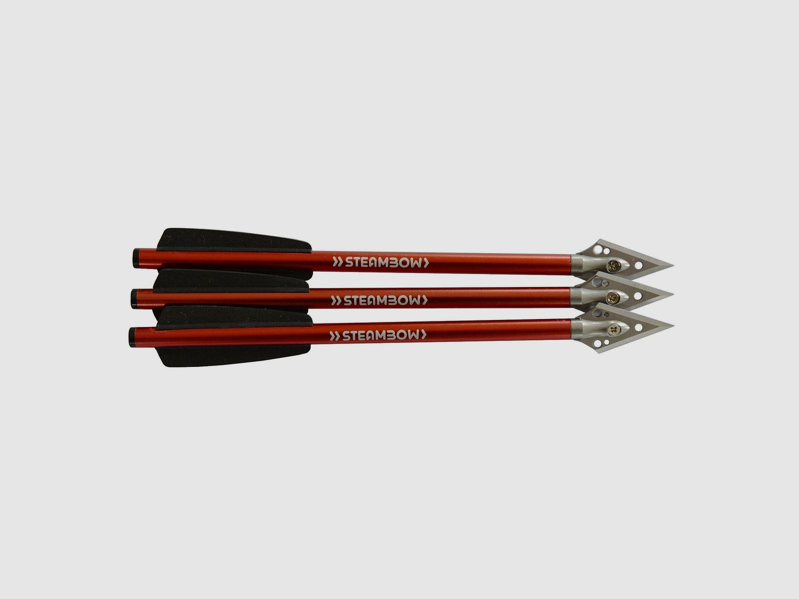 Steambow Stinger flechas de caza - Set de 3 unidades.