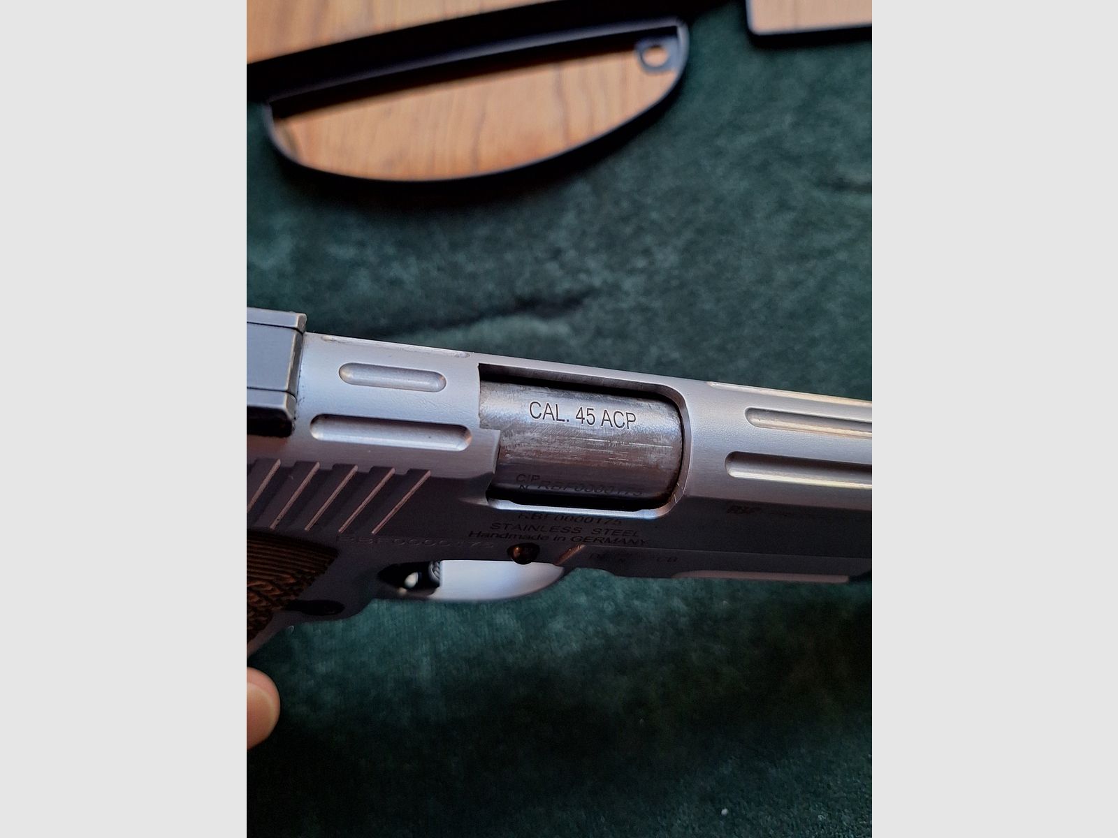 RBF Target Silver Prestige .45 ACP