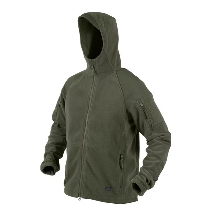Fleece Helikon CUMULUS Heavy Fleece Olive Green (BL-CMB-HF-02), afbeelding 1 van 24