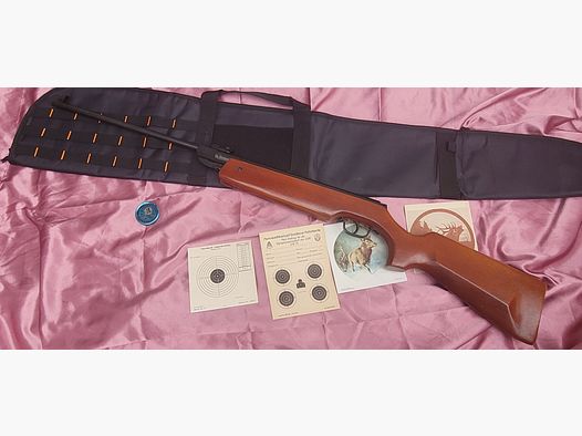 Haenel Luftgewehr Knicker Modell 303 mit Sportschaft