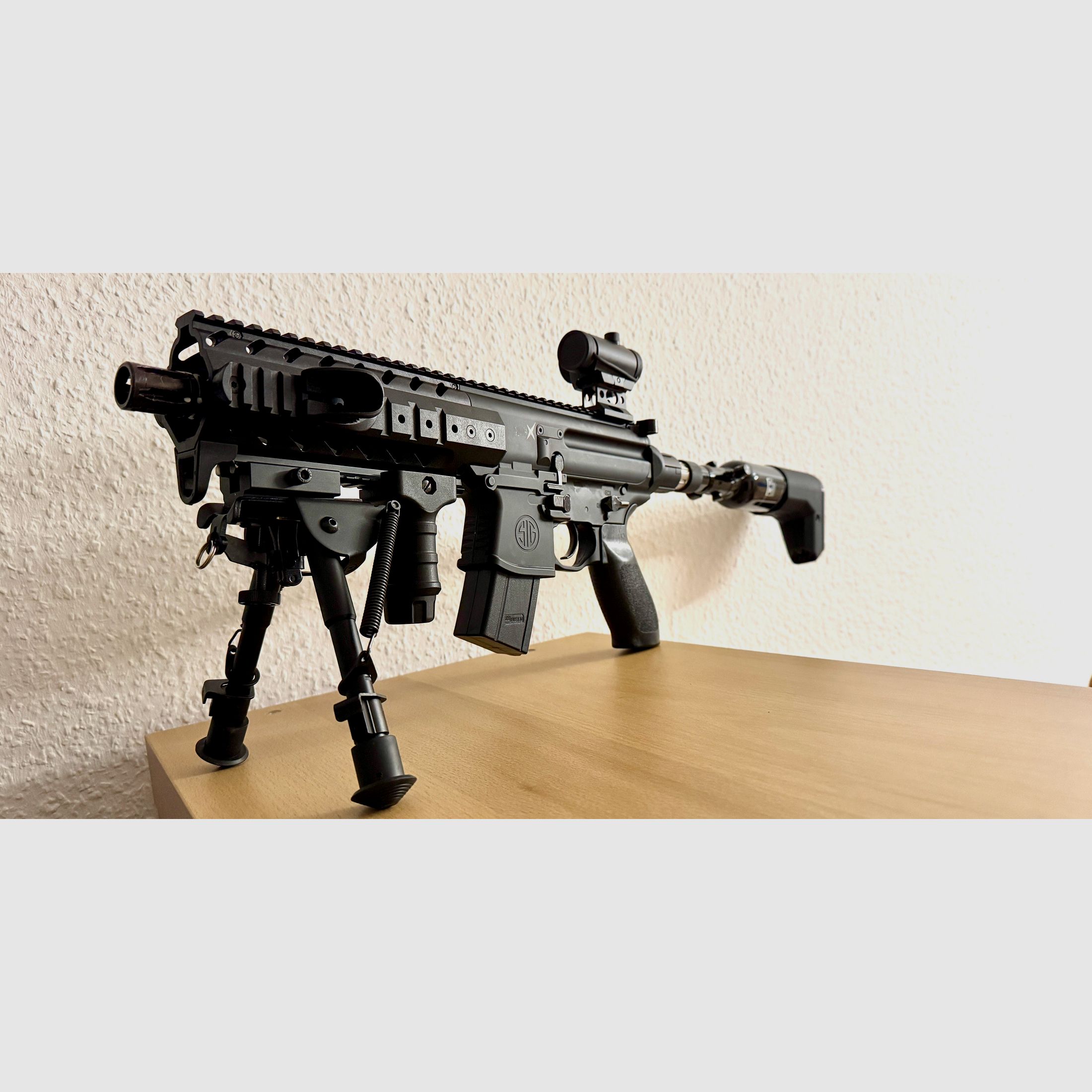 Sig Sauer MPX Gen1 - PCP- und Co2-Wechselsystem und viel Zubehör! - VB