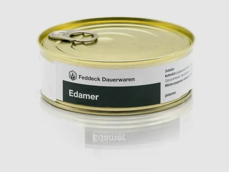 Feddeck Dauerwaren Dosenkäse Edamer 200 g