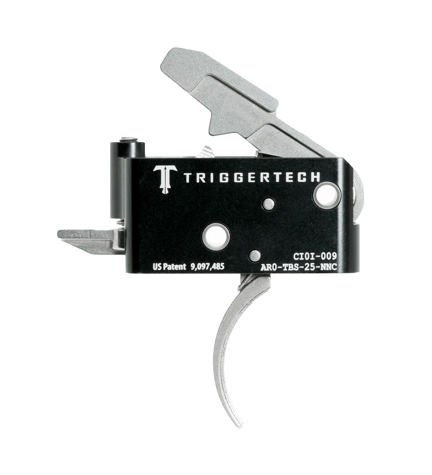 TriggerTech – AR15 / Two Stage / Stainless Adaptable Curved / AR0-TBS-25-NNC