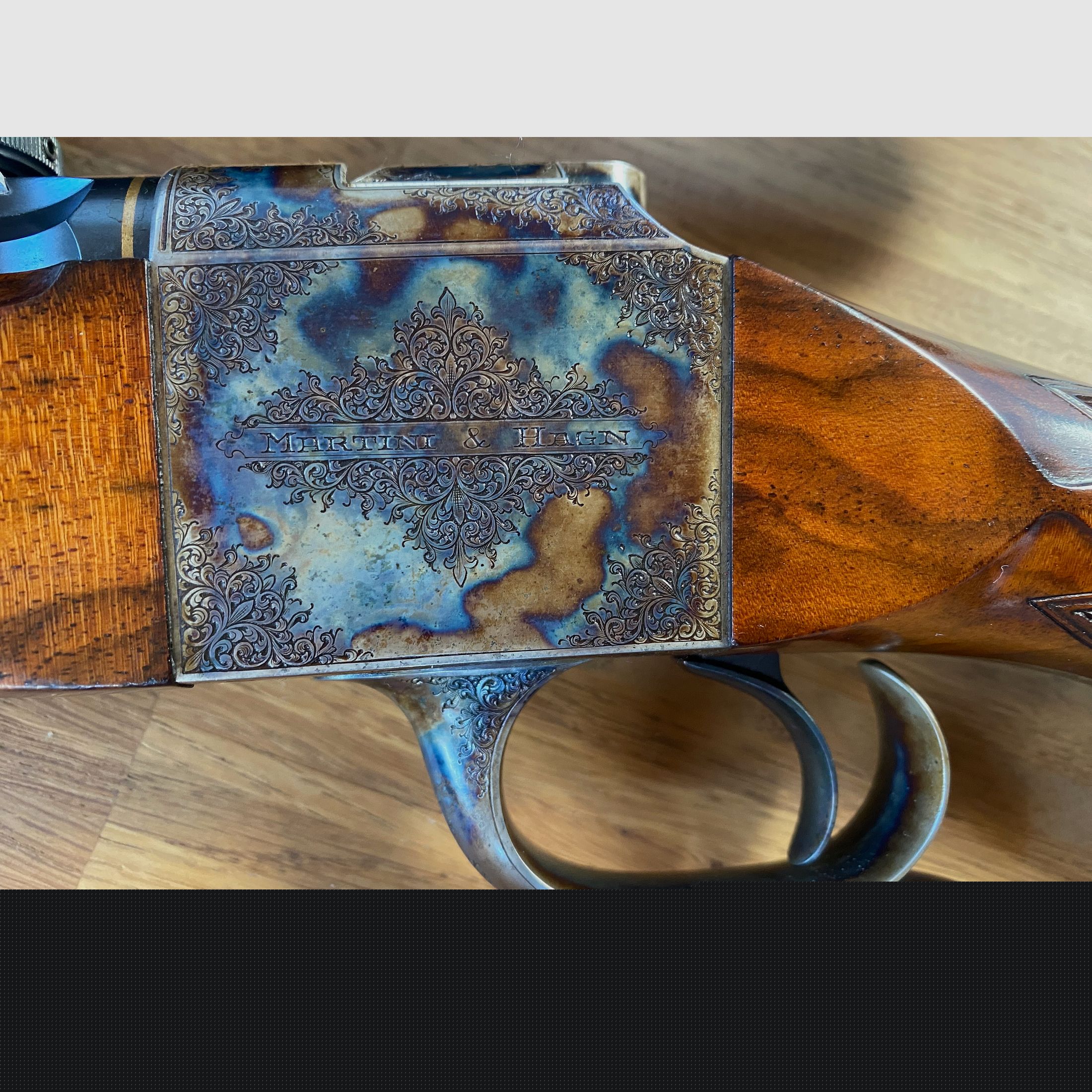 Hagn Blockbüchse Ralf Martini Canada Güllert Grabado Bunthärtung