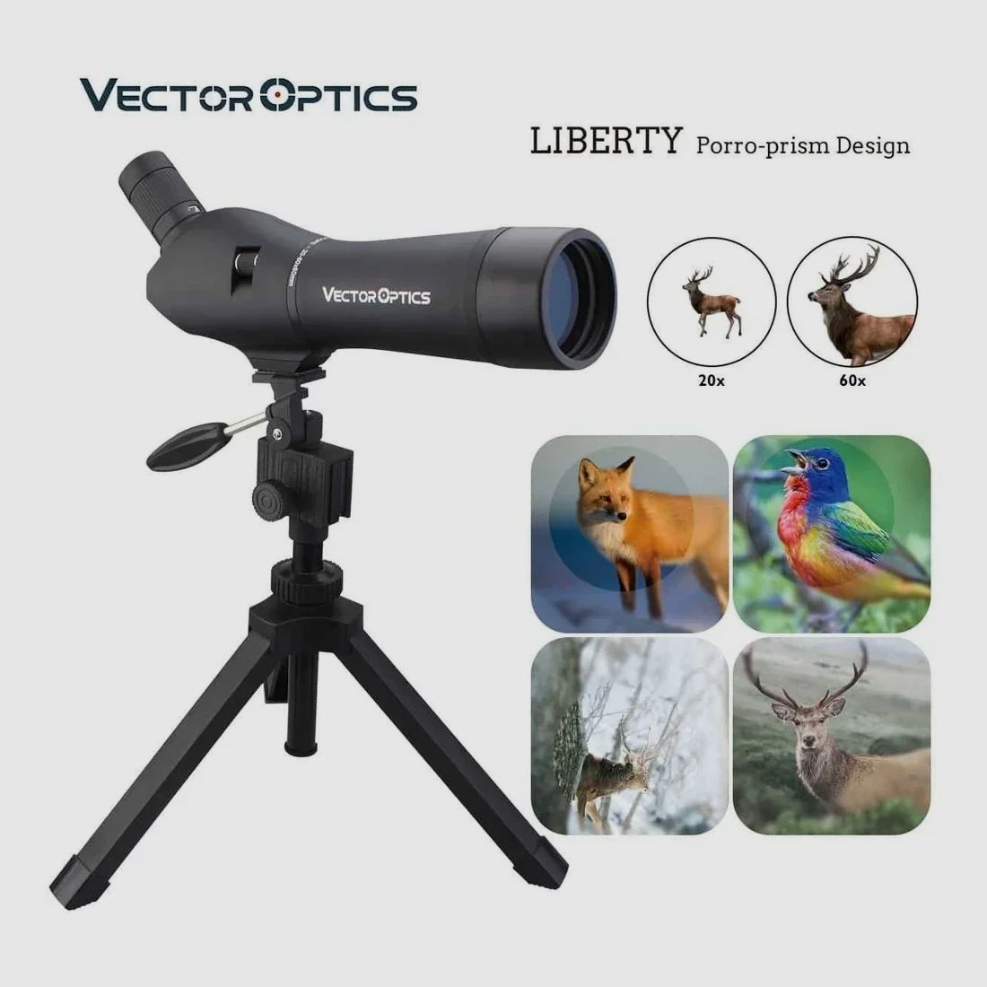 Vector Optics SCSS-01 Forester Liberty 20-60x60 Spektiv