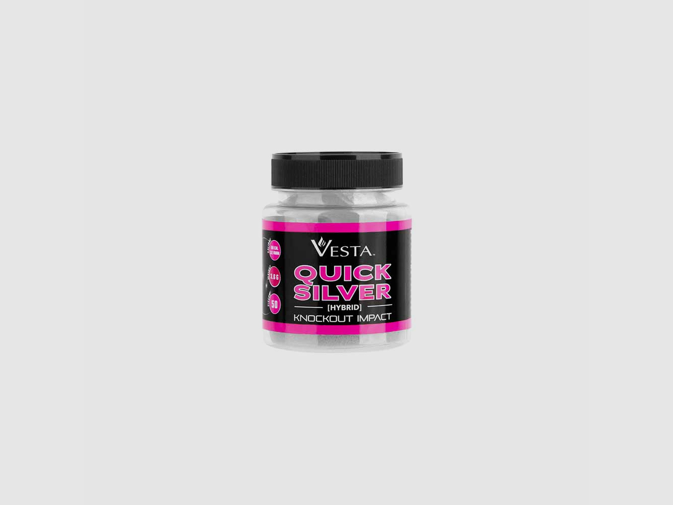 Vesta QuickSilver Balls Cal. .50 50stk