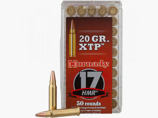 HORNADY .17HMR VARMINT EXPRESS- 20 GRS - XTP - 50 SCHUSS
