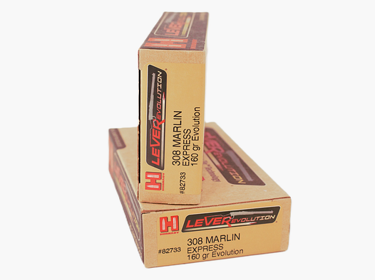 HORNADY 308MARLIN EXPRESS 160GR EVOLUTION