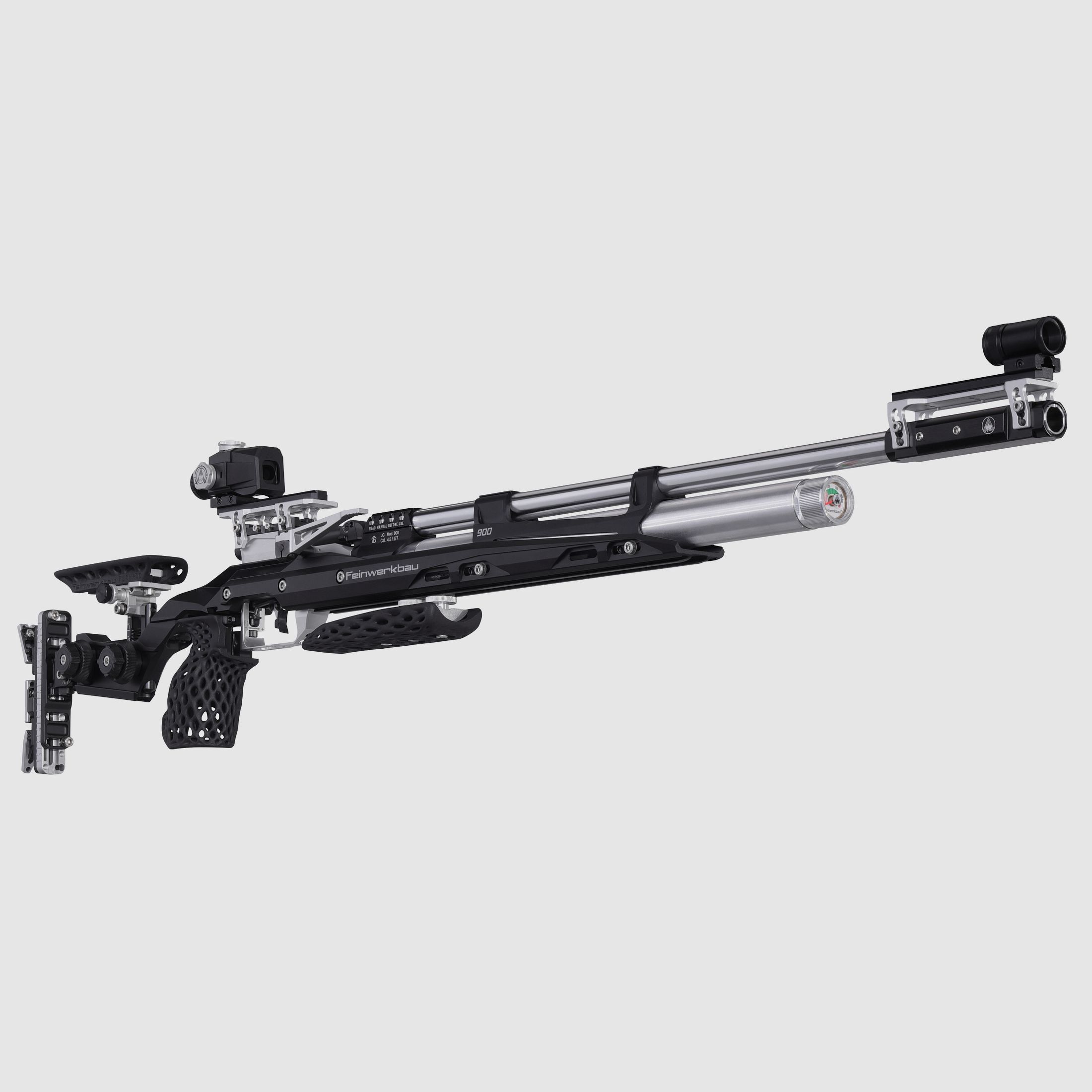 Feinwerkbau 900 Alu schwarz MeshPro Handauflage, rechts, Bild 2 von 4