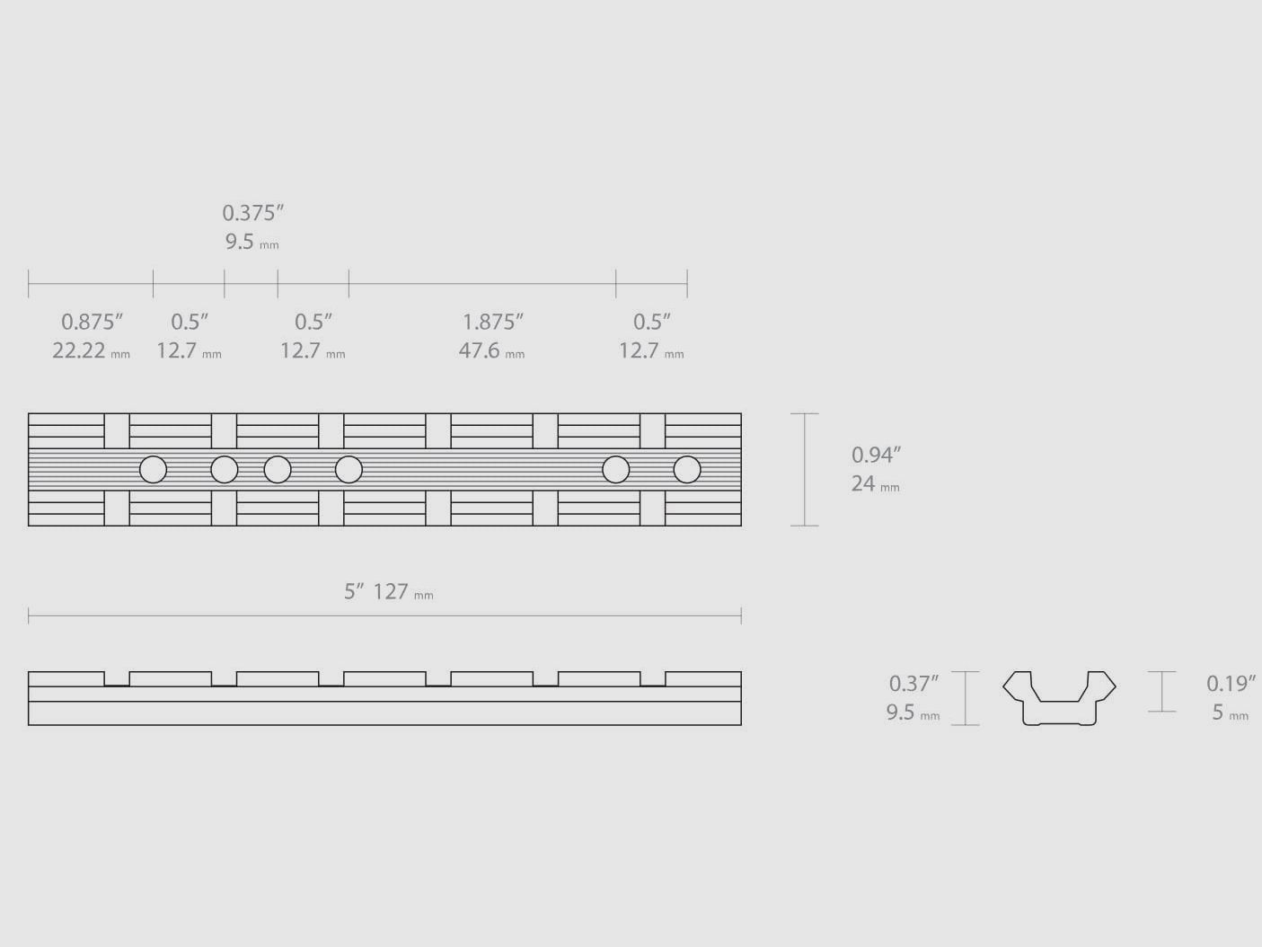 Hawke Rail Weaver Universelle en Aluminium, image 2 sur 2