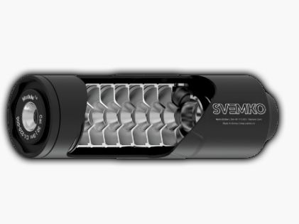 Svemko silencer MICRO .30 M15x1 On Top