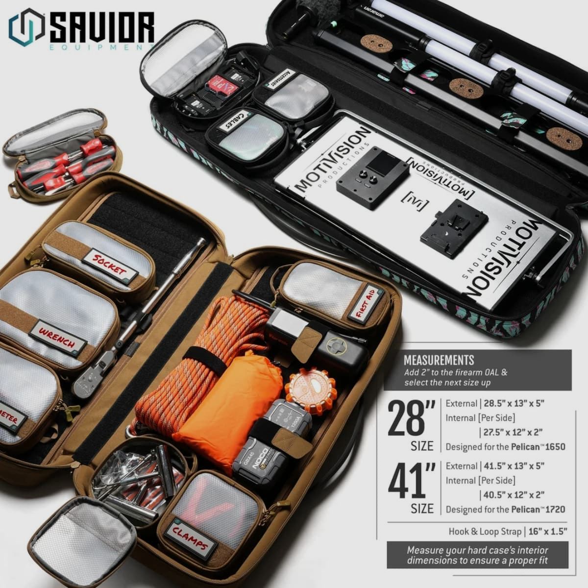 Savior – Bolsa Savior Utility Platform (SUP) – 28" – Miami Tiger Stripe – RB-SUP2813-MIAM, imagen 4 de 4