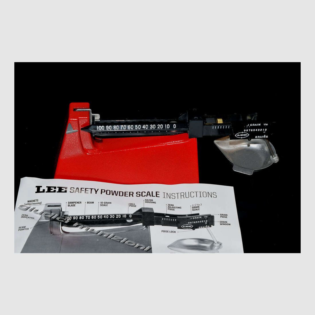 LEE – RED SAFETY SCALE, image 1 of 2