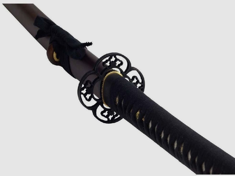 Samuraischwert John Lee Red Wood Iaito kurz Trainingsschwert
