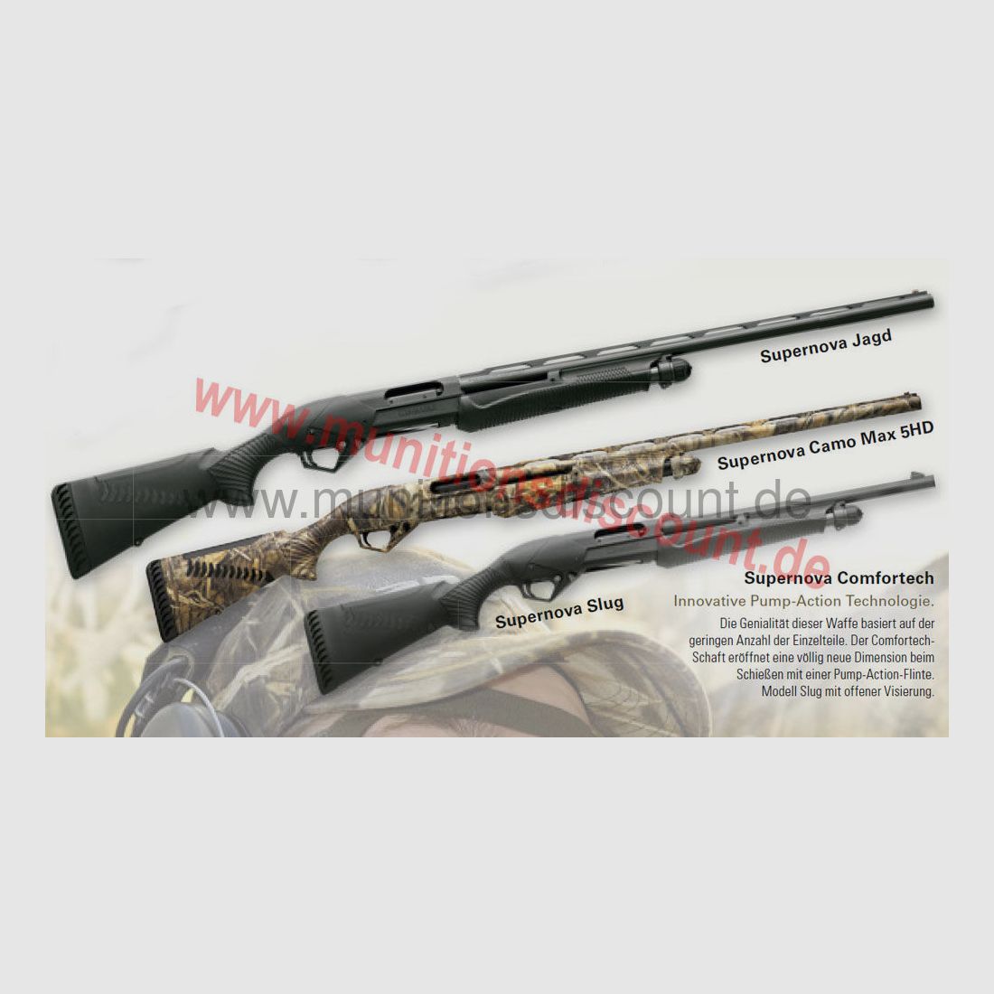 Benelli Supernova Comfortech CACCIA