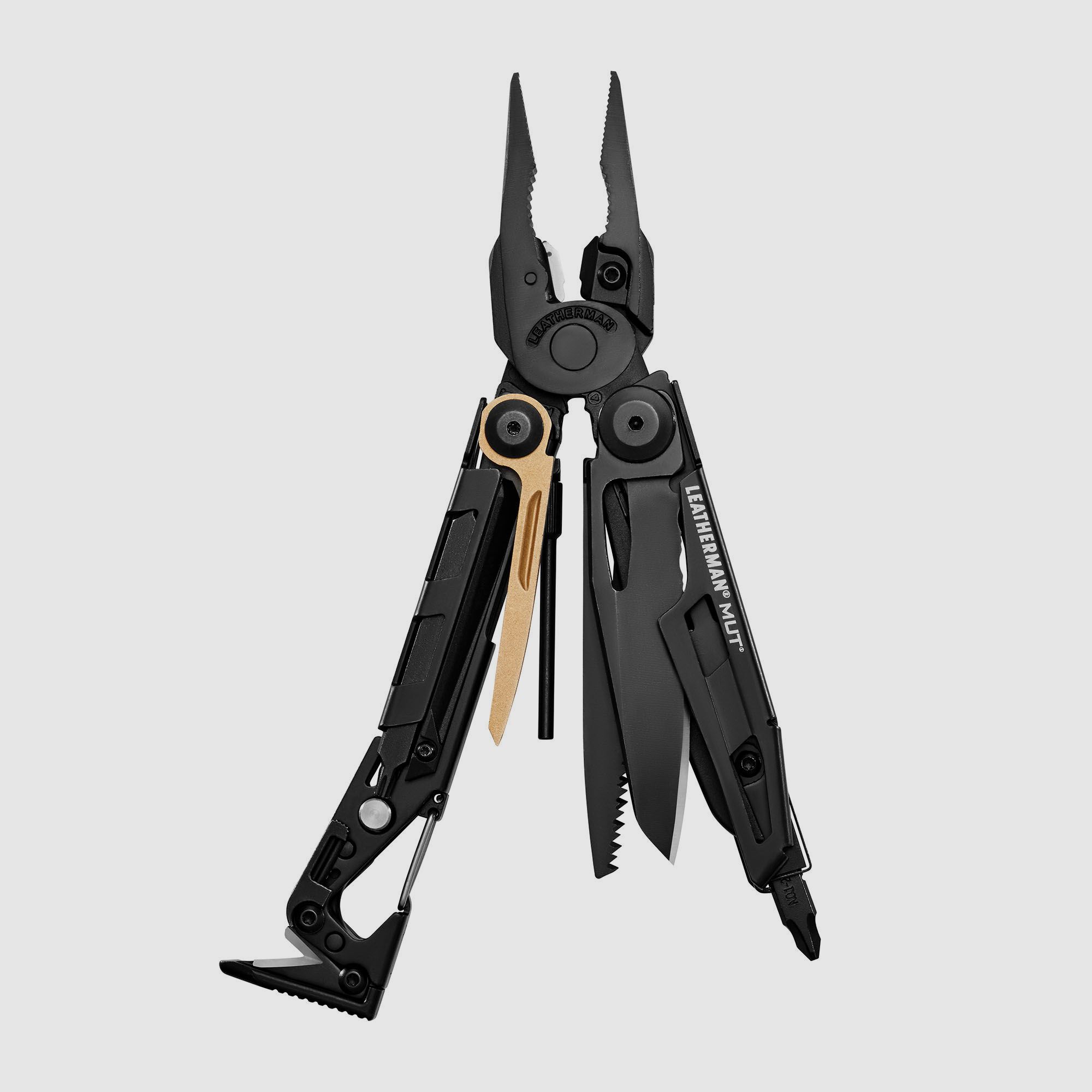 Leatherman MUT Black, Molle Holster, Grün
