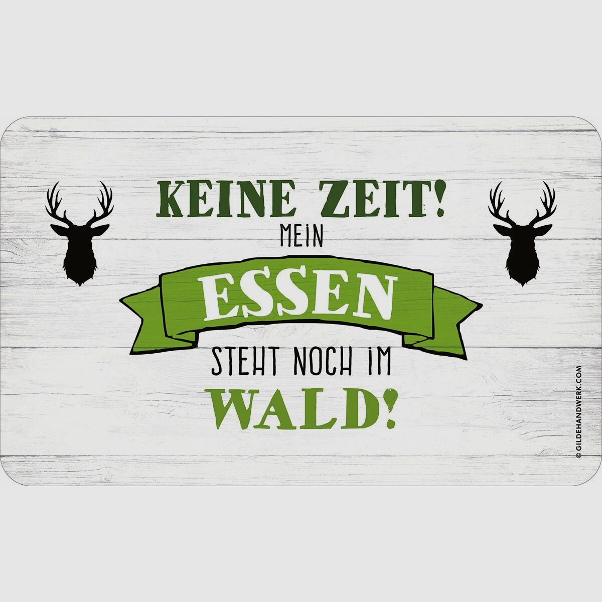 Frühstücksbrettchen „Keine Zeit“