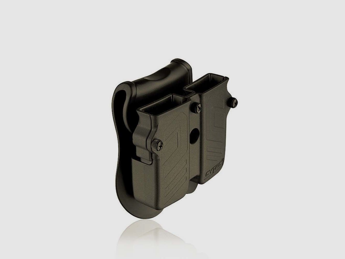 CYTAC Double Mag Pouch Paddle OD Universal 9mm, .40, .45