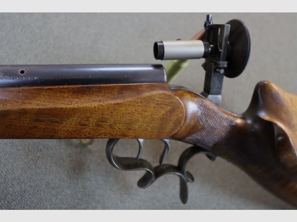 Mauser diopter single-shot repeating rifle from the mid-30s