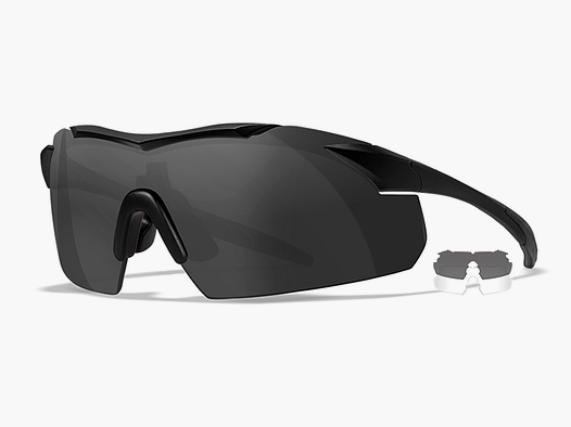 Lunettes de protection Wiley X VAPOR 2.5 Black – Set 2en1