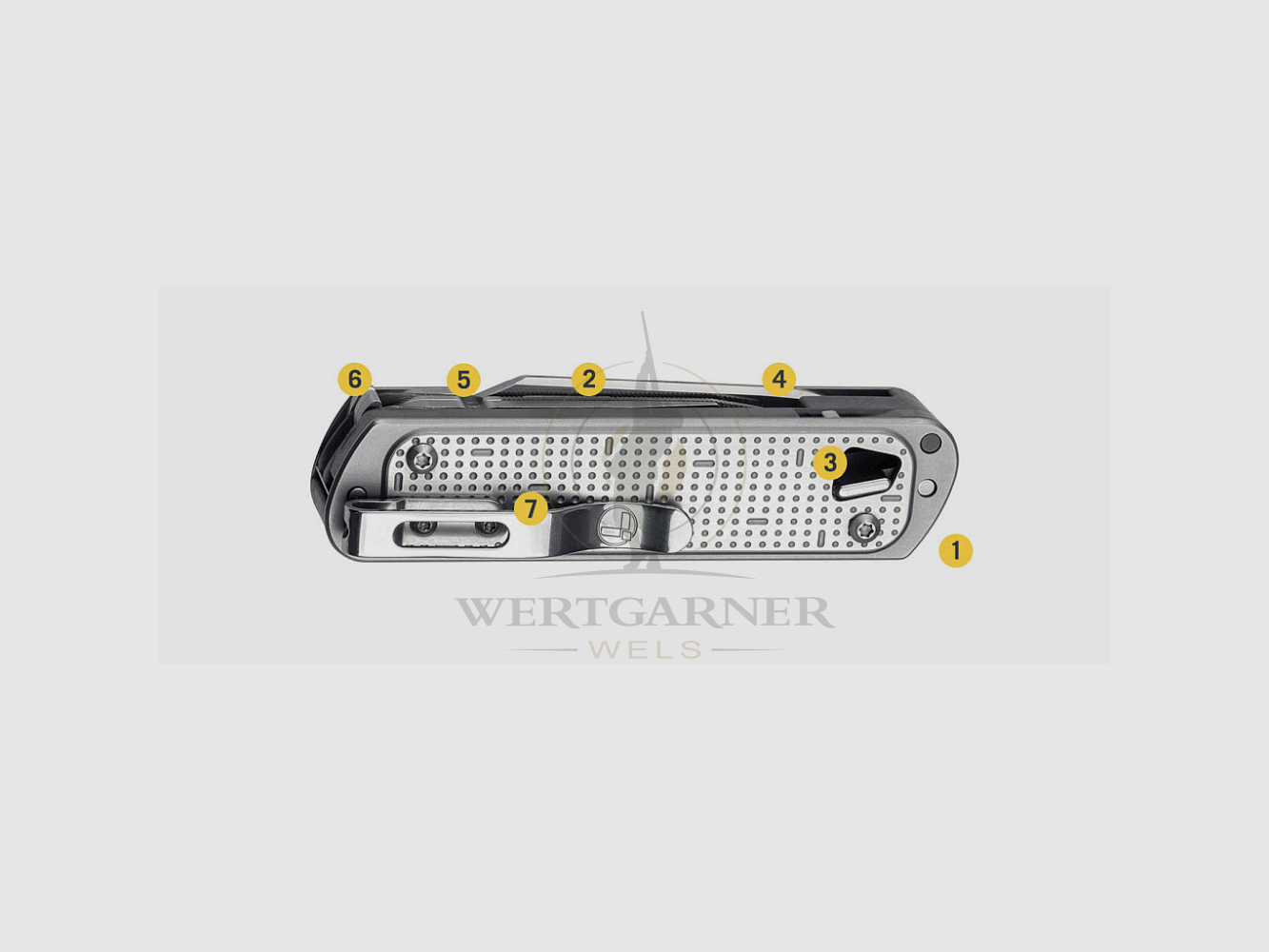 Leatherman Free T4 Navy Multitool, immagine 6 di 6
