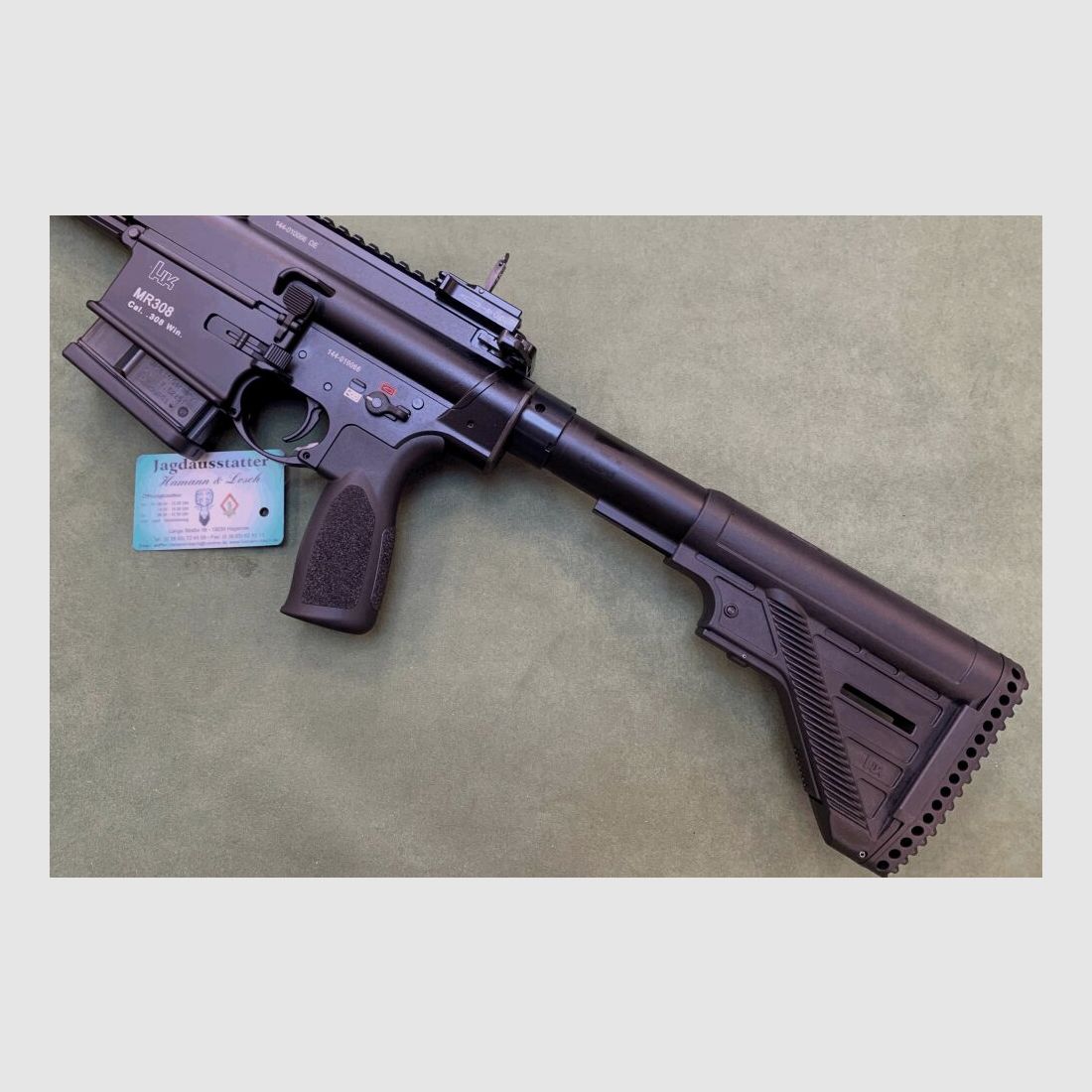 Heckler & Koch HK SLB MR308, A3-Version, Slim-Line HKey, .308Win