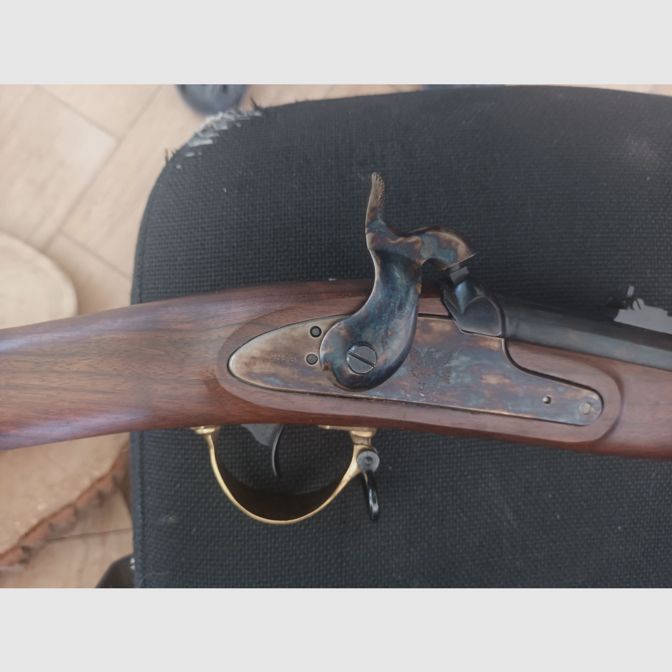 Perdersoli Gewehr 58   Ardesa Pistole 45  mit Zubehör