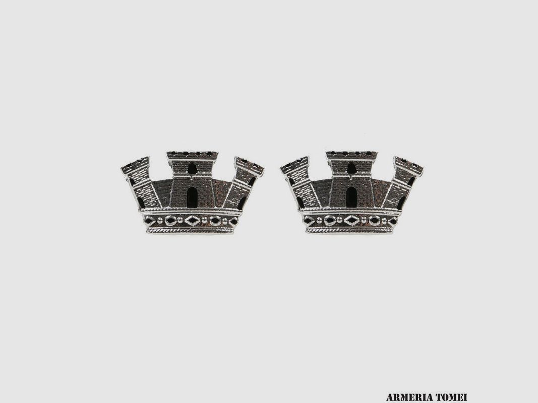 PAIRE TOUR ARGENT (2 PCS), image 1 sur 2