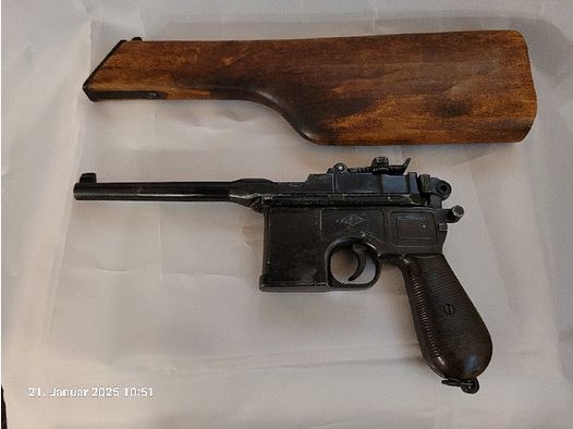 Mauser C 96 mit Anschlagschaft