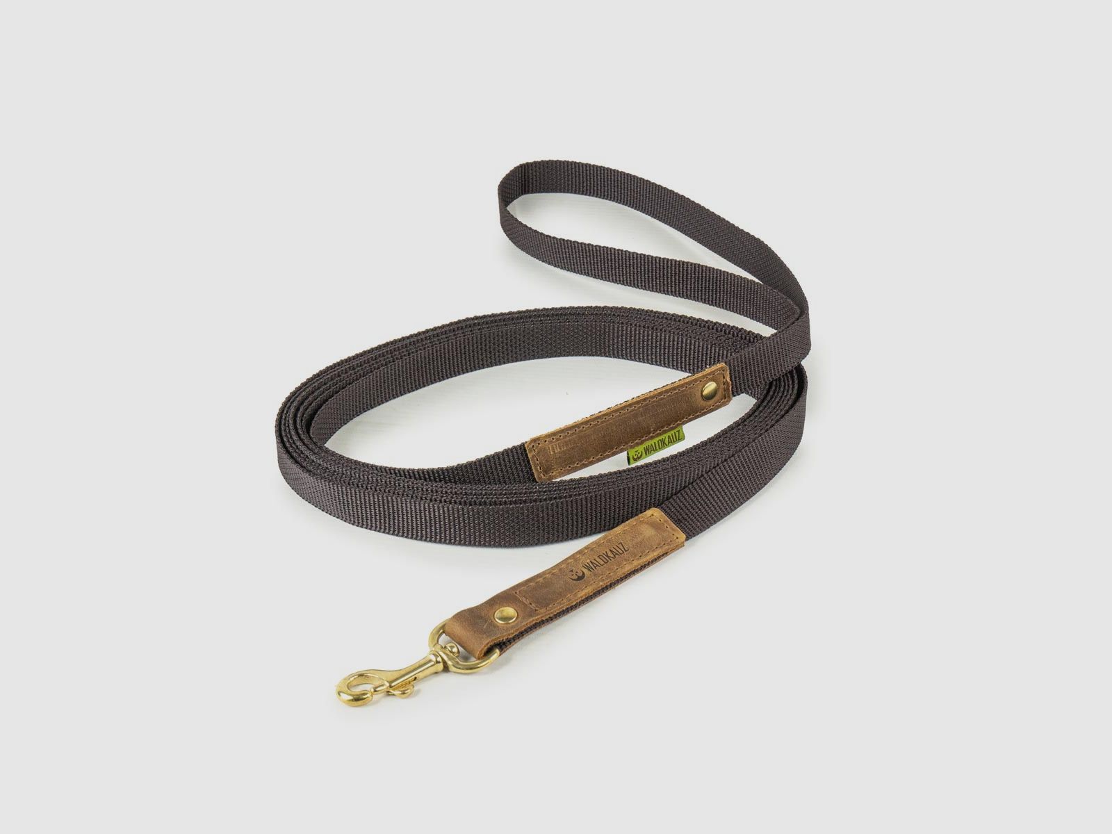 Training leash "Intern", 5m, Brown