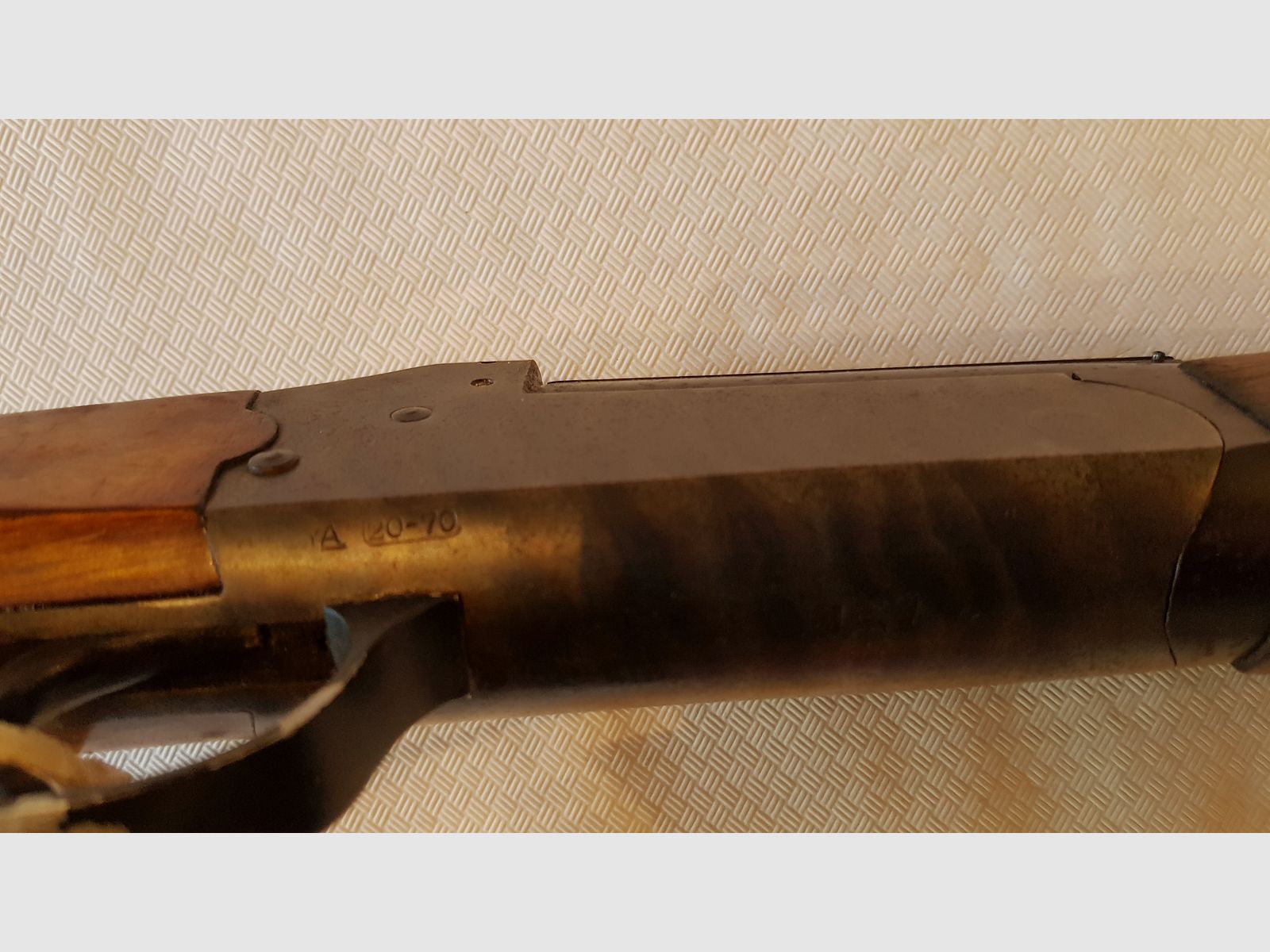 Gewehr Bockbüchsflinte Modell Atlas Kaliber CYA 20-70 / .22 RF Magnum Halloween Angebot: