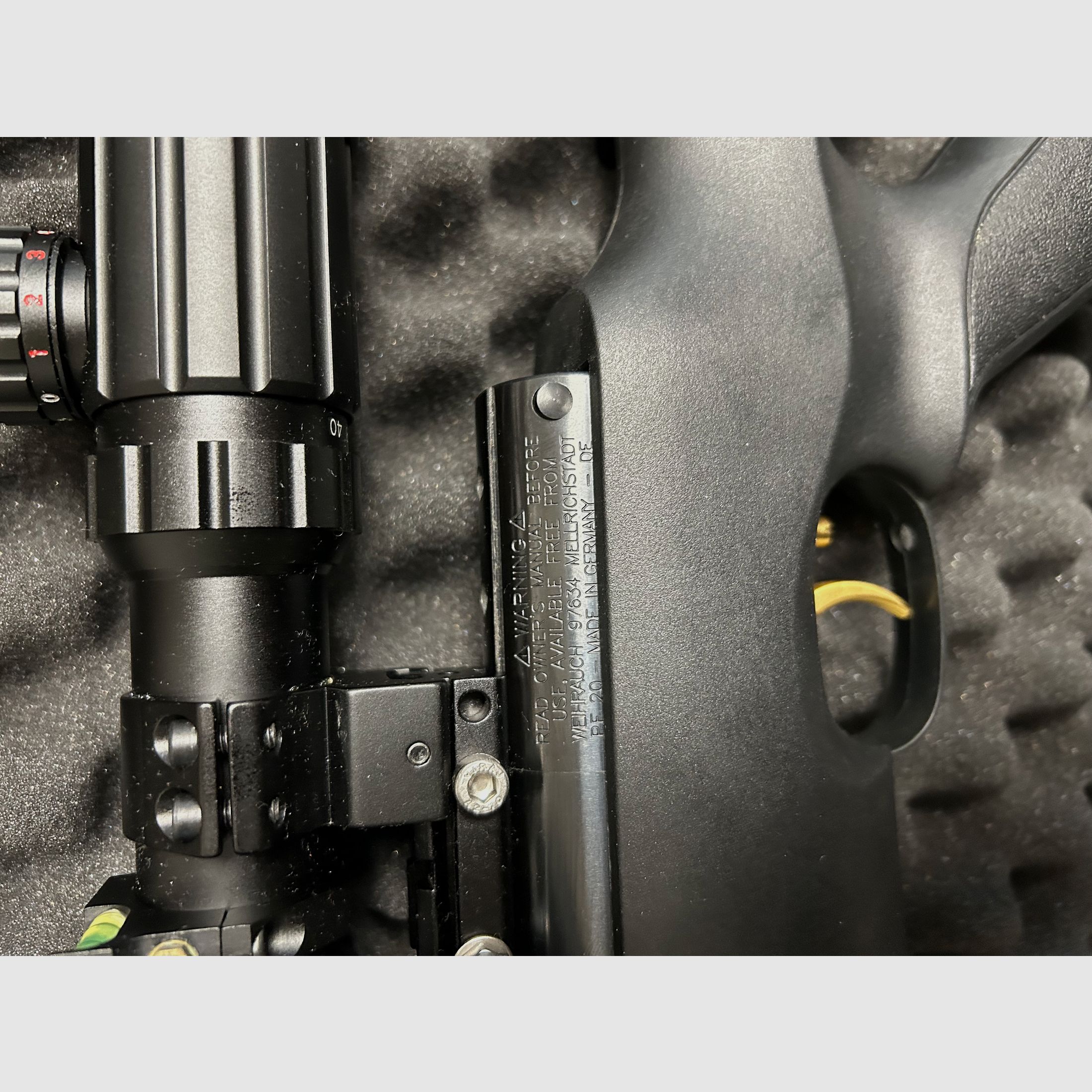 Luftgewehr Weihrauch HW 97K Black Line - 4,5 mm Diabolo