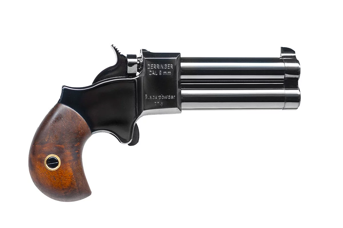 Pistolet czarnoprochowy Great Gun Derringer 2,5" czarny k.9 mm, zdjęcie 2 z 2
