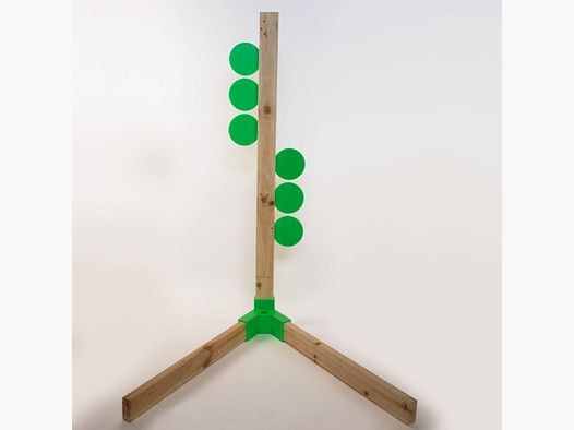 THROOM - Ensemble de cible de duel arbre 6" Heavy Duty