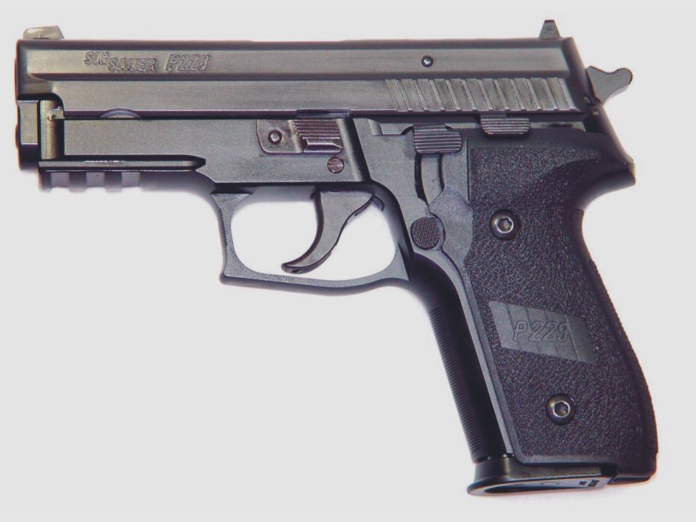 SIG-SAUER P229 RAIL BLAU (PISTOLE)